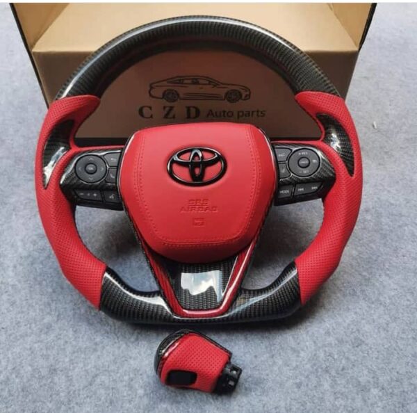 Toyota Camry carbon fiber steering wheel