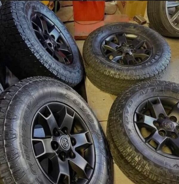 toyota tacoma rims with tires