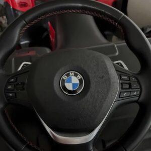 bmw leather steering wheel