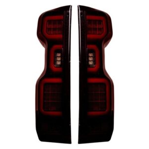 2021 silverado smoked tail lights