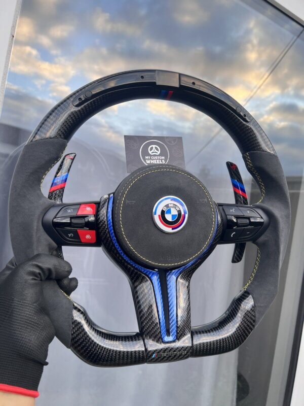 BMW Real Carbon Steering