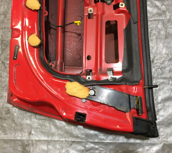 1996-2002 BMW E36/7 Z3 3.0 Roadster Coupe Passenger Door / Hellrot Red / OEM / Z3005 - Image 9