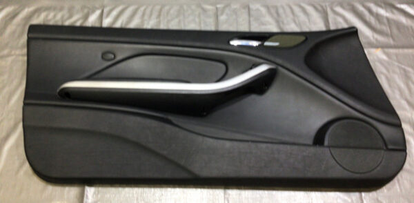 2001-2006 E46 BMW M3 Interior Door Panels / Black Nappa Leather / M3016 - Image 2
