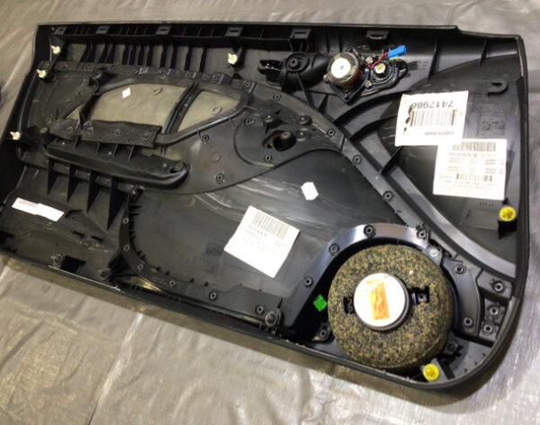 2001-2006 E46 BMW M3 Interior Door Panels / Black Nappa Leather / M3016 - Image 7