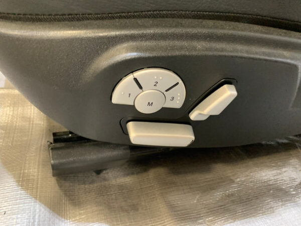 2005-2006 Mercedes Benz SLK R171 Black Nappa Leather Seats / Pair / SK211 - Image 5