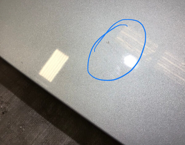 2005-2011 Mercedes Benz SLK Convertible Top Center Roof Panel / Diamond Silver / SK206 - Image 6