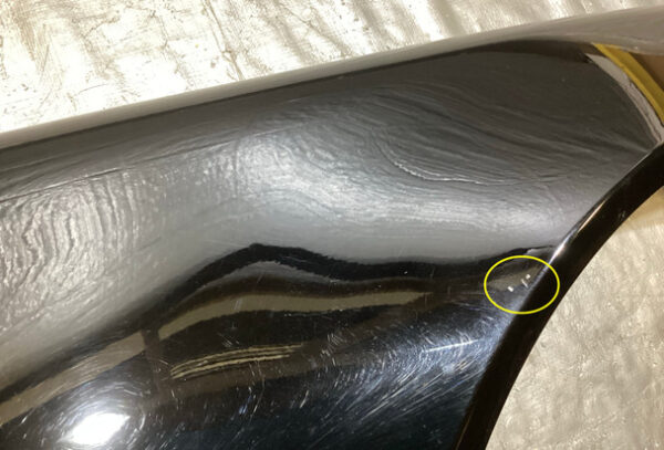 2005-2011 Mercedes Benz SLK R171 Passenger Side Fender Panel / Black SK212 - Image 10