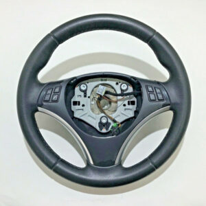 2008-2013 BMW 128i 135i Black Leather Steering Wheel / OEM / B1002