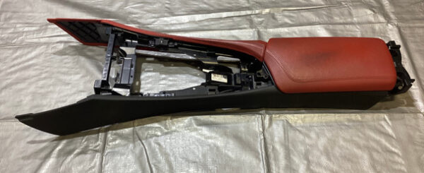 2009-2016 BMW E89 Z4 Coral Red Kansas Leather Interior Trim Set / Console / Glove Box / Z4907 - Image 2