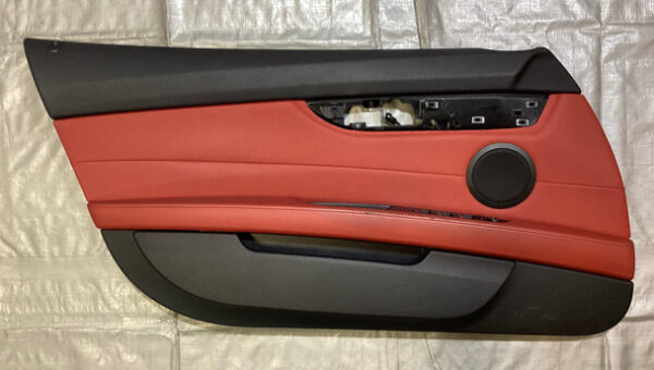2009-2016 BMW E89 Z4 Interior Door Panels / Coral Red Kansas Leather / Z4907 - Image 2