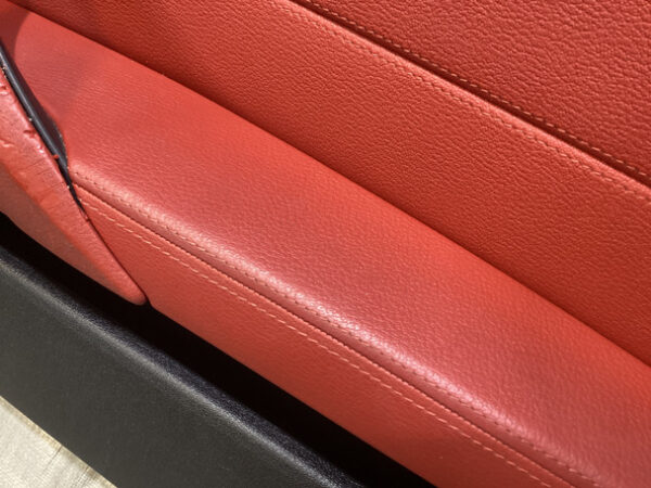 2009-2016 BMW E89 Z4 Interior Door Panels / Coral Red Kansas Leather / Z4907 - Image 3