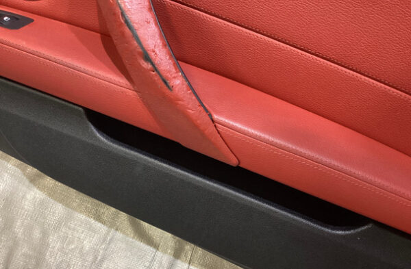 2009-2016 BMW E89 Z4 Interior Door Panels / Coral Red Kansas Leather / Z4907 - Image 6