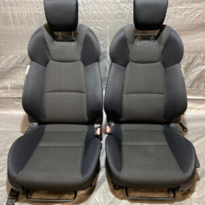 2010-2012 Hyundai Genesis Coupe Black Cloth Front Seats / Pair / HG031