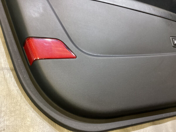 2010-2012 Hyundai Genesis Coupe Interior Door Panels / Black Cloth / Pair / HG031 - Image 5