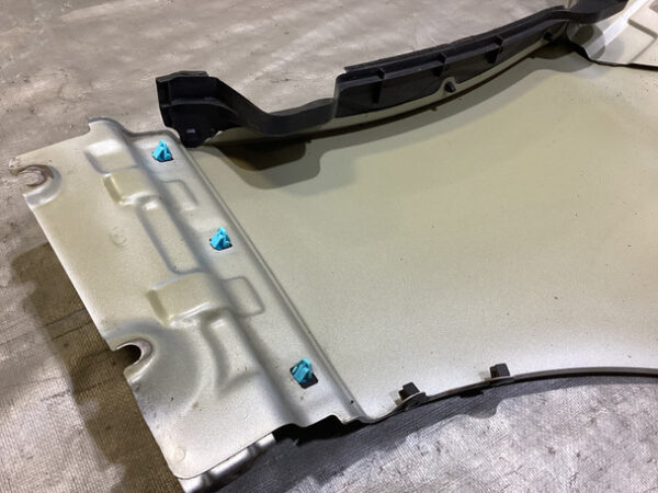 2010-2016 Hyundai Genesis Coupe Driver Side Fender Panel / Silverstone Metallic HG031 - Image 12