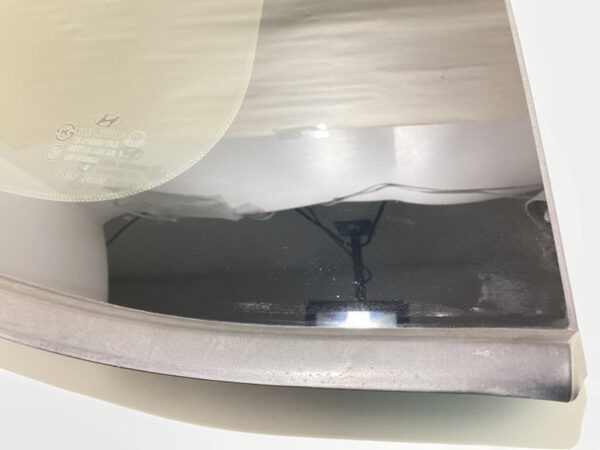 2010-2016 Hyundai Genesis Coupe Passenger Rear Quarter Glass Panel / OEM / HG031 - Image 4