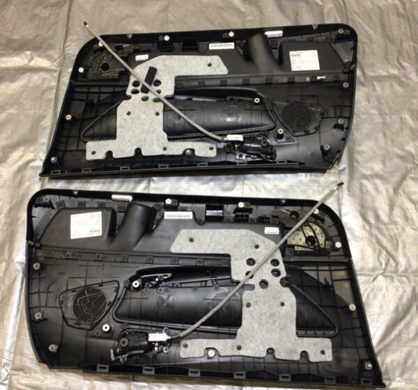 2014-2020 BMW 2 Series Interior Door Panels / Coral Red Dakota Leather / Pair / B2002 - Image 10