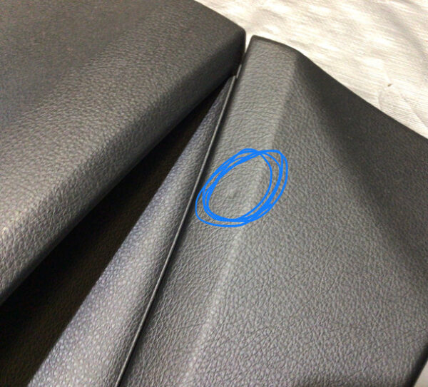 2014-2020 BMW 2 Series Interior Door Panels / Coral Red Dakota Leather / Pair / B2002 - Image 9