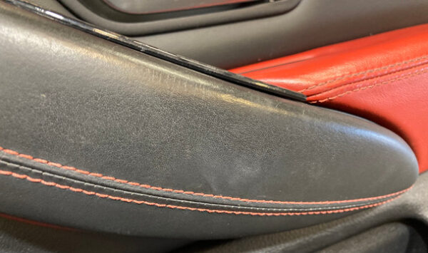 2015-2019 F82 F83 BMW M4 Interior Door Panels / Pair / Sakhir Orange Merino Leather / F8M05 - Image 9