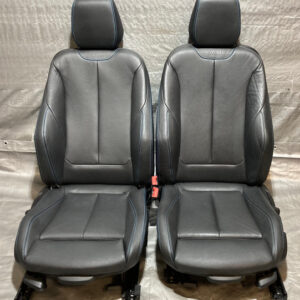 2016-2018 F87 BMW M2 Dakota Black Leather Front Sport Seats