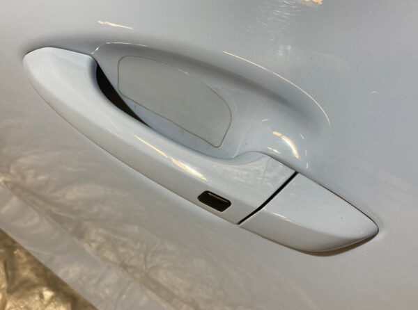 2019-2022 Hyundai Veloster Driver Side Door Assembly / Performance Blue HV010 - Image 9