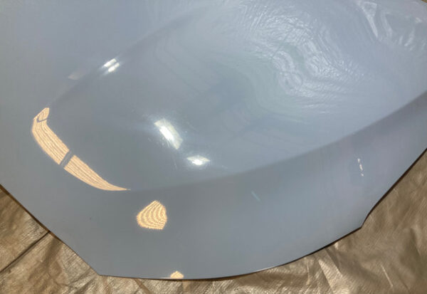2019-2022 Hyundai Veloster Hood Panel / Performance Blue HV010 - Image 4
