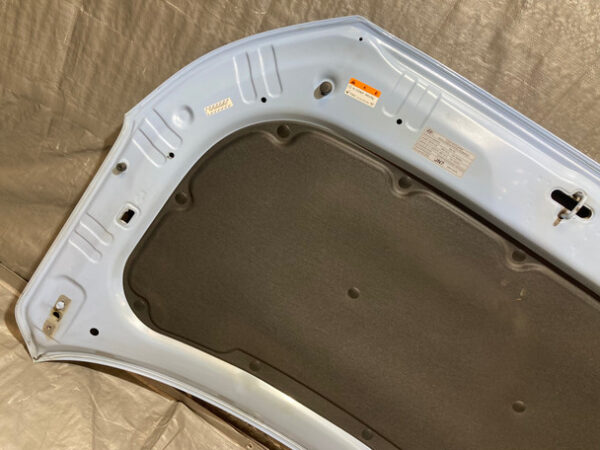 2019-2022 Hyundai Veloster Hood Panel / Performance Blue HV010 - Image 8