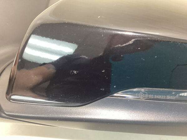 2019-2022 Hyundai Veloster N Driver Side Mirror w/ Blind Spot / Black / HV010 - Image 3