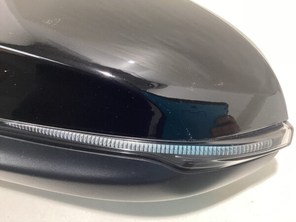 2019-2022 Hyundai Veloster N Driver Side Mirror w/ Blind Spot / Black / HV010 - Image 4