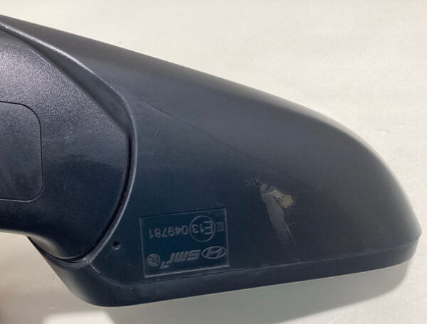 2019-2022 Hyundai Veloster N Driver Side Mirror w/ Blind Spot / Black / HV010 - Image 7