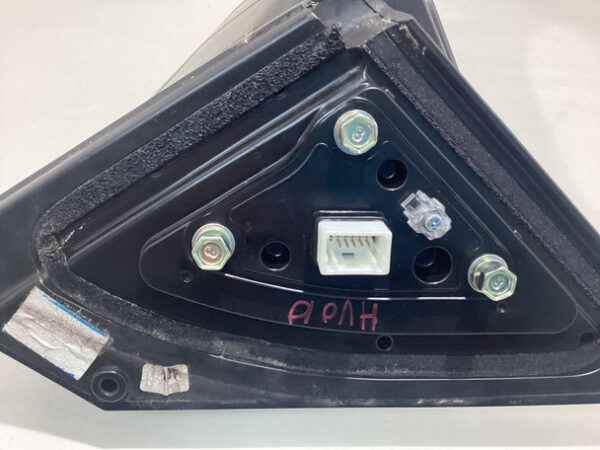 2019-2022 Hyundai Veloster N Driver Side Mirror w/ Blind Spot / Black / HV010 - Image 8