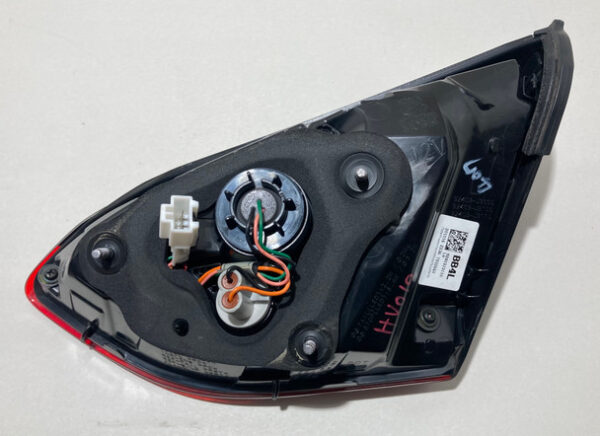 2019-2022 Hyundai Veloster N Driver Side Tail Light w/ Inner Reverse Tail Light / HV010 - Image 7