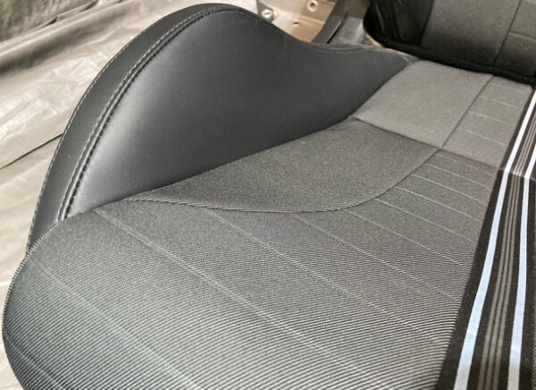 2019-2022 Hyundai Veloster N Light Sport Bucket Seats / Pair / Black Leatherette / HV010 - Image 10