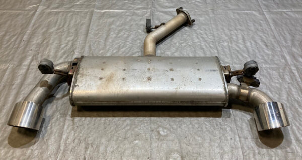 2019-2022 Hyundai Veloster N OEM Performance Pack Valved Exhaust Muffler w/ Tips / 71K HV010 - Image 2
