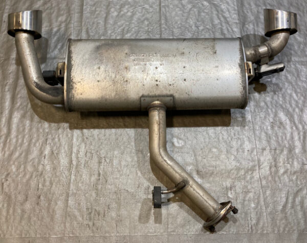 2019-2022 Hyundai Veloster N OEM Performance Pack Valved Exhaust Muffler w/ Tips / 71K HV010 - Image 12