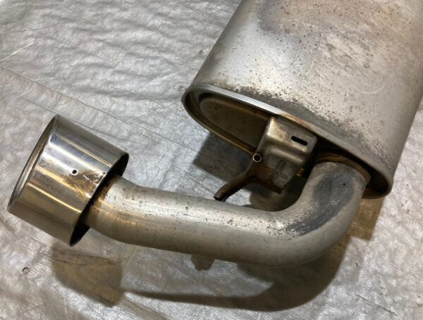 2019-2022 Hyundai Veloster N OEM Performance Pack Valved Exhaust Muffler w/ Tips / 71K HV010 - Image 7