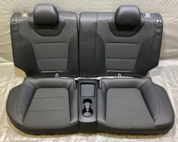 2019-2022 Hyundai Veloster N OEM Rear Seat Set / Black Leatherette / HV010