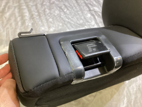 2019-2022 Hyundai Veloster N OEM Rear Seat Set / Black Leatherette / HV010 - Image 13
