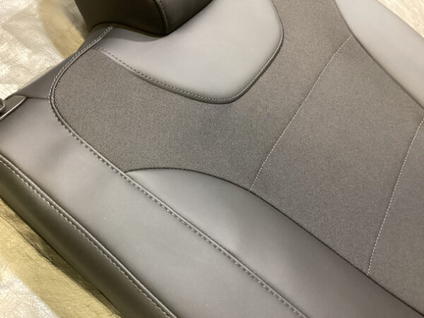 2019-2022 Hyundai Veloster N OEM Rear Seat Set / Black Leatherette / HV010 - Image 5