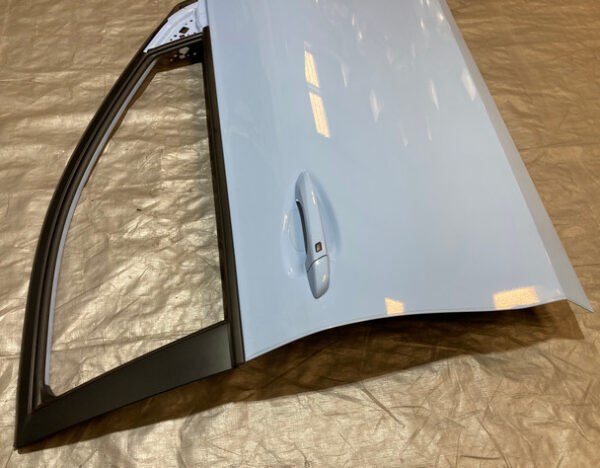 2019-2022 Hyundai Veloster Passenger Front Door Assembly / Performance Blue HV010 - Image 4