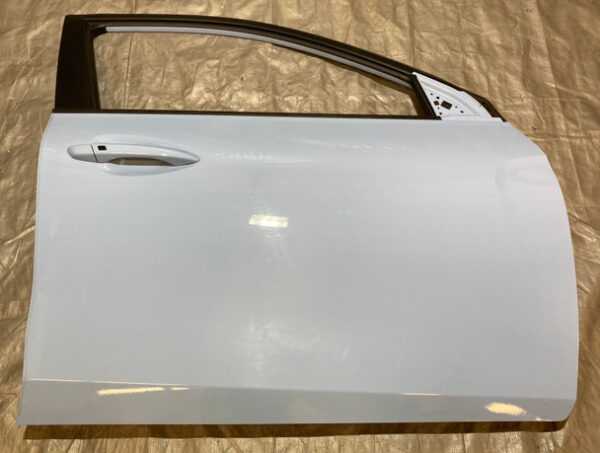 2019-2022 Hyundai Veloster Passenger Front Door Assembly / Performance Blue HV010 - Image 5