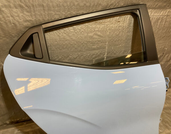 2019-2022 Hyundai Veloster Passenger Rear Door Assembly / Performance Blue HV010 - Image 2