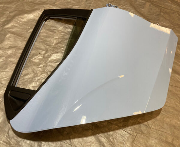 2019-2022 Hyundai Veloster Passenger Rear Door Assembly / Performance Blue HV010 - Image 3