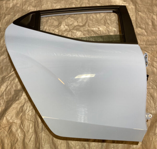 2019-2022 Hyundai Veloster Passenger Rear Door Assembly / Performance Blue HV010 - Image 4