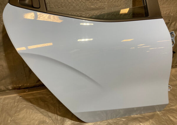 2019-2022 Hyundai Veloster Passenger Rear Door Assembly / Performance Blue HV010 - Image 6
