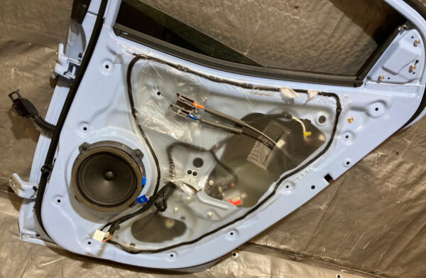 2019-2022 Hyundai Veloster Passenger Rear Door Assembly / Performance Blue HV010 - Image 8